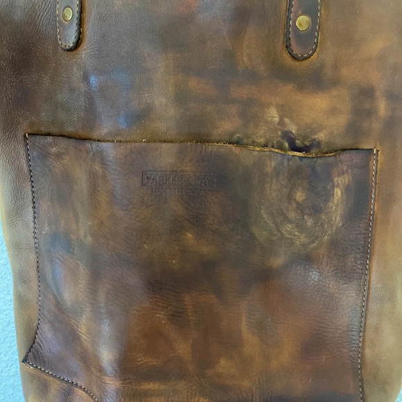 Parker Clay the Caroline tote - genuine leather - Picture 9 of 9